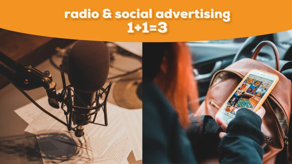 radio en paid socials 1+1=3