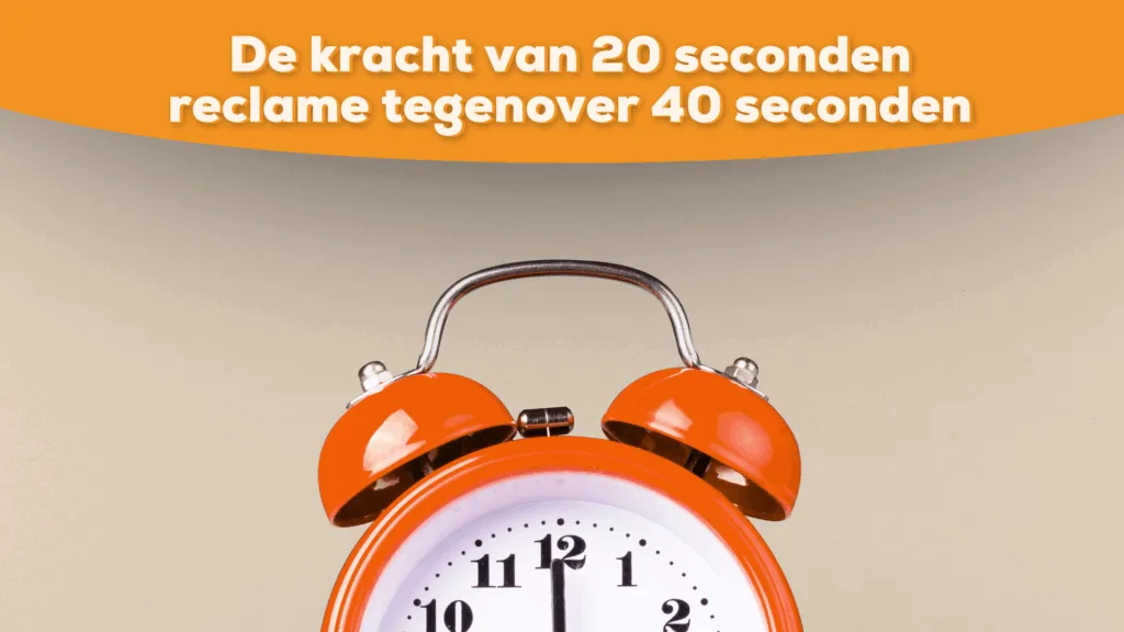 de kracht van 20 seconden