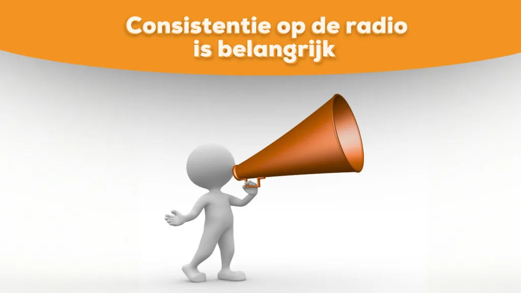 consistentie belangrijk