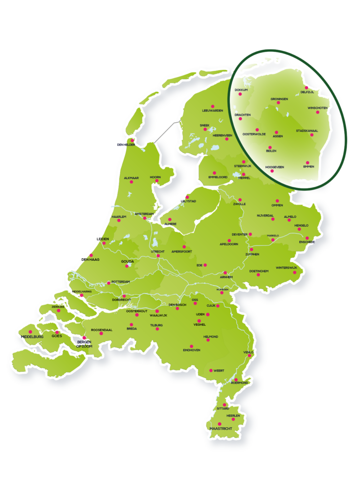 Editiekaart van Grunn FM