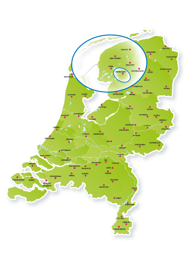 Editiekaart van Waterstad FM